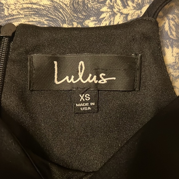 Lulus This Could Be Love Bodycon Midi Dress in Black, Size XSmall, EUC - Picture 14 of 16